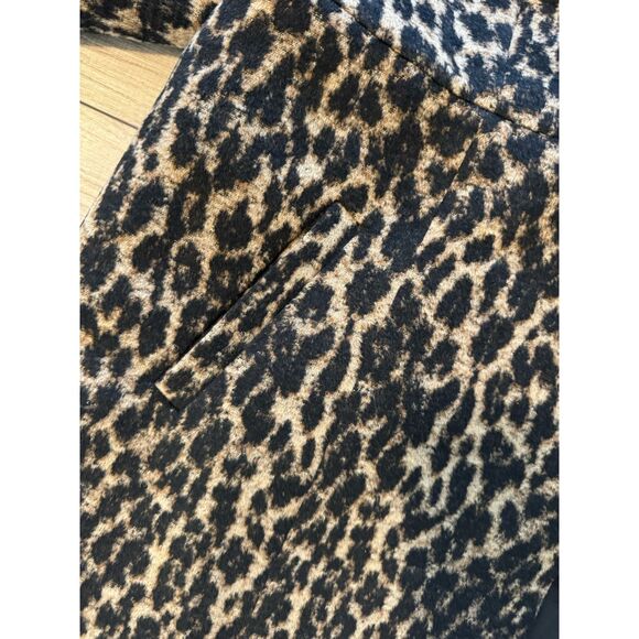 Torrid Coat women’s 2 Leopard print wool blend single button Coat Jacket - Picture 8 of 8
